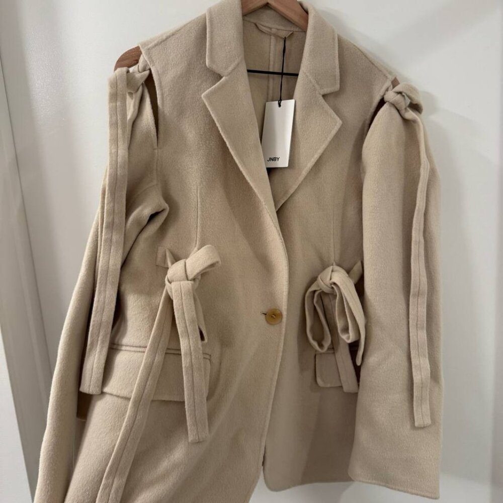 NWT JNBY Beige Blazer Womens Size M